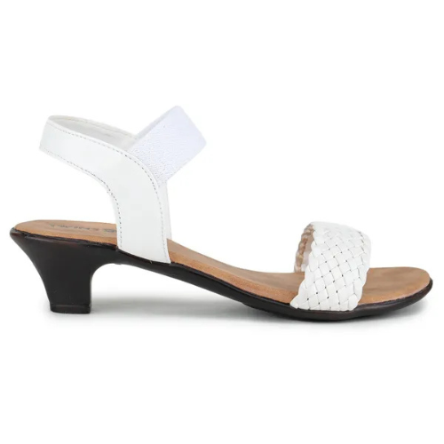 ethnic style heel sandal