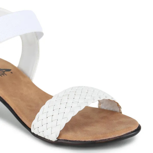 ethnic style heel sandal